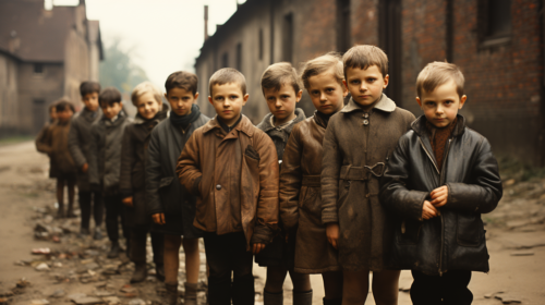 AI photo Kids in GDR